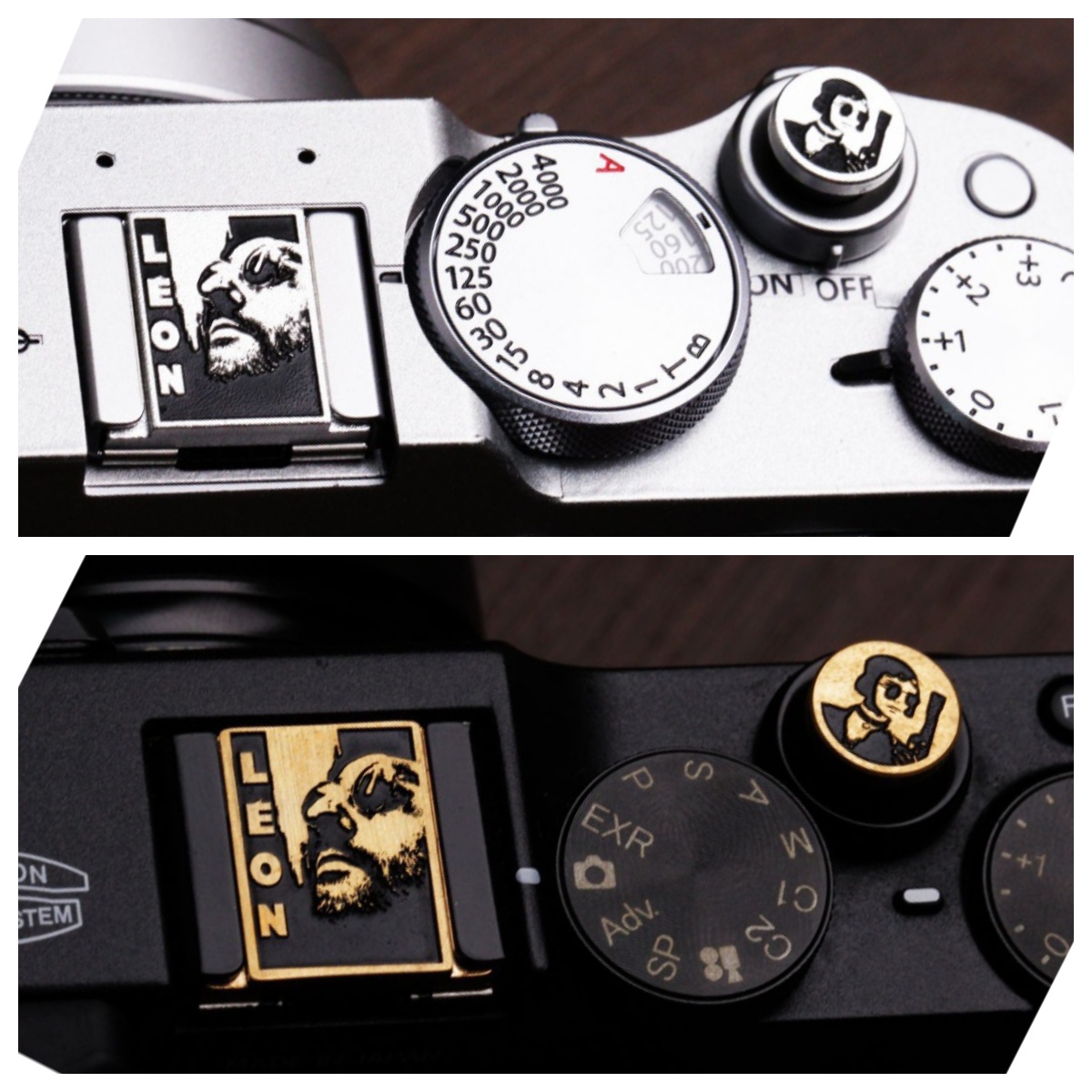 Fujifilm Camera X-T5 - ปุ่มชัตเตอร์กล้องกล้องรองเท้าร้อนสําหรับ Lumix S9 Leica Q2 Q3